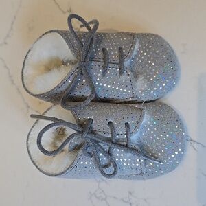 Jacadi Grey Suede Shoes